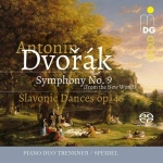 德弗乍克－第九交響曲（新世界）、斯拉夫舞曲改編雙鋼琴曲  ( 雙層 SACD )<br>特萊恩克納─施派德爾鋼琴二重奏<br> Dvorak: Symphony No. 9; Slavonic Dances Op. 46 (SACD)<br>Speidel-Trenkner Piano Duo