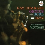 雷．查爾斯－靈韻爵調 ( 180 克 LP )  <br>Ray Charles - Genius + Soul = Jazz