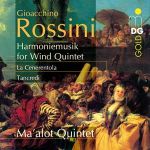 羅西尼：木管音樂 (CD)<br>馬爾勒特五重奏<br>Gioacchino Rossini:Harmoniemusik/Ma'alot Quintett