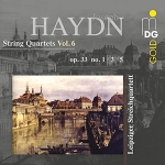 海頓：弦樂四重奏第 6 輯 / 萊比錫弦樂四重奏<br>弦樂四重奏作品第33號1,3,5部<br>Haydn: String Quartets Vol. 6 op. 33, nos. 1, 3 & 5