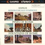 【CR 絕版名片】雷史畢基︰羅馬之松、羅馬之泉 （ 180 克 LP ）<br>萊納 指揮 芝加哥交響樂團<br>Respighi：Pines of Rome、Fountains of Rome<br>Reiner, conductor / Chicago Symphony