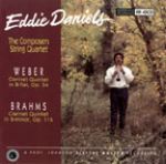 艾迪‧丹尼爾斯 Eddie Daniels-The Composers String Quartet<br>演奏韋伯、布拉姆斯豎笛五重奏<br>RR40
