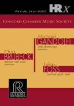 協和室內樂會社首張專輯 （ HRx 數位母帶檔案 ）<br>Brubeck and Gandolfi works Concord Chamber Music Society<br>HR122