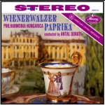 匈牙利紅椒圓舞曲  ( 180 克 LP )<br>杜拉第 指揮 匈牙利愛樂<br>Wienerwalzer Paprika<br>Philharmonia Hungarica, Antal Doráti