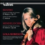 布拉姆斯：D大調小提琴協奏曲  ( 180 克 LP )<br>小提琴：博貝絲庫 / 鋼琴：雅克．姜堤<br>荷西．塞勒布里耶 指揮 比利時廣播新交響樂團<br>Brahms: Concerto for Violin and Orchestra in D Major, Op. 7<br>Lola Bobesco