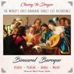 巴洛克音樂會：極致 3D 假人頭錄音 ( 180 克 LP )<br>洛克利亞樂團 / 吉他：摩根・希曼斯基，豎琴：珍・凱利<br>Binaural Baroque: Worlds Finest Binaural Direct Cut Recording<br>Locrian Ensemble / Guitar : Morgan Szymanski , Harp : Jean Kelly
