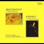 貝多芬、恩奈斯庫：鋼琴與小提琴奏鳴曲作品 ( 雙層 SACD )<br>大衛阿貝爾：小提琴  / 茱莉史坦伯：鋼琴<br>David Abel/ Julie Steinberg - Beethoven: Violin Sonata Op.96 & Enescu: Op. 25<br>Wilson Audio