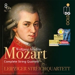 莫札特：弦樂四重奏作品全集（8 CDs）<br> 萊比錫弦樂四重奏<br> W. A. Mozart : Complete String Quartets (No. 1-23)