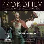 普羅高菲夫：亞歷山大・涅夫斯基、基傑中尉 ( 雙層SACD )<br>Prokofiev: Alexander Nevsky – Lieutenant Kijé Suite<br>猶他交響管弦樂團 Utah Symphony<br>音樂總監：泰瑞・費雪 Thierry Fischer<br>FR735