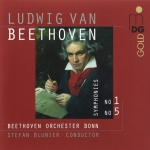 貝多芬：第1&5號交響曲 ( 雙層SACD )<br>斯特凡．布魯尼耶指揮波恩貝多芬管弦樂團<br>Beethoven: Symphonies No. 1 & 5<br>Stefan Blunier,Beethoven Orchester Bonn