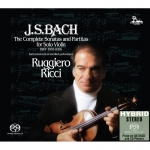 巴哈：無伴奏小提琴奏鳴曲與組曲  ( 雙層 SACD x 2 )<br>小提琴：黎奇<br>Bach: The Complete Sonata & Partitas for Solo Violin, BWV1001-1006<br>Ruggiero Ricci