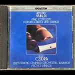 【二手CD寄售】Vivaldi : Recorder Concertos, Laszlo Czidra / Lfco