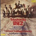 【二手LP寄售】Tchaikovsky - Cincinnati Symphony Orchestra, Erich Kunzel – 1812 ⋆ Capriccio Italien ⋆ 