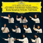 雷史畢基：羅馬三部曲  （ 180 克 2LPs ）<br>小澤征爾 指揮 波士頓交響樂團  （ 黑膠原音系列 ）<br>Respighi：Pini Di Roma - Feste Romane - Fontane Di Roma<br>Seiji Ozawa, Boston Symphony Orchestra<br>（ Original Source Vinyl ）<br>