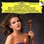 貝爾格：小提琴協奏曲＆黎姆：《時間之歌》(CD)<br>慕特，小提琴 / 李汶 指揮 芝加哥交響樂團<br>Berg: Violin Concerto; Rihm: Time Chant /Mutter