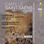 「音韻遠颺」聖桑：為管樂器與鋼琴寫作的室內樂 ( CD )<br>音樂別墅合奏團<br>Saint-Saëns:Chamber Music For Wind Instruments and Piano<br>Ensemble Villa Musica