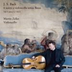 巴哈無伴奏大提琴組曲－第二輯 ( CD )<br>J. S. Bach / 6 Suites a Violoncello Solo Senza Basso Vol. 2<br>Martin Zeller 馬汀‧澤勒 / 大提琴