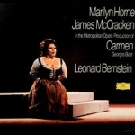 比才：卡門 ( 180 克 3LP 盒裝 )<br>瑪麗蓮．豪恩、詹姆士．麥克肯演出<br>指揮：伯恩斯坦<br>Bizet Carmen 180g 3LP Box Set<br>Marilyn Horne<br>Leonard Bernstein, conductor