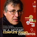 【特價商品】莫札特：鋼琴協奏曲集全集  ( 9CD 套裝 )<br>鋼琴  指揮：克里斯欽．查哈里亞斯<br>W. A. Mozart Complete Piano Concertos