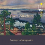 西貝流士：a小調弦樂四重奏（JS183）( CD )<br>d小調弦樂四重奏「親密之聲」（作品第56號）<br>萊比錫弦樂四重奏