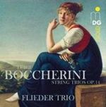鮑凱里尼: 弦樂三重奏作品第 14 號 ( CD ) <br>佛力德三重奏<br>Luigi Boccherini : String Trio Op. 14<br>Flieder Trio