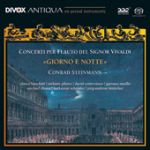 韋瓦第：日與夜—直笛協奏曲（ 雙層 SACD ) <br>康拉德．史坦曼／直笛;415 樂團