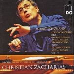 舒曼：鋼琴作品集（雙層SACD）<BR>查哈里亞斯，鋼琴 <BR>Robert Schumann / Piano Concerto A minor /a-Moll op. 54<BR>Concert-Allegro with Introduction D minor /d-Moll op. 134<BR>Introduction and Allegro appassionato G major /G-Dur op. 92 <BR>Christian Zachari