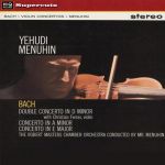巴哈：小提琴協奏曲、雙小提琴協奏曲（ 180 克 LP )<br>曼紐因/小提琴、指揮節慶室內管弦樂團，費拉斯/小提琴<br>Yehudi Menuhin - Bach: Concertos