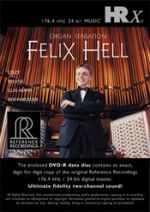 管風琴旋風（HRx數位母帶檔案）/ 菲利克斯．海爾，管風琴<br>Organ Sensation <br>  Felix Hell<br>HR101