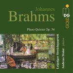 布拉姆斯：鋼琴五重奏，作品 34 號 ( CD )<br>Johannes Brahms : Piano Quintet op. 34 F minor / f-Moll