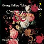 泰勒曼：協奏曲與室內樂第五集 / 阿塔里帕樂集 ( CD )<br>Telemann:Overtures Sonatas and Concertos Vol. 5/Musica Alta Ripa