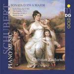Schubert 舒伯特：第 20 號鋼琴奏鳴曲 D959、舞曲之鋼琴音樂集 ( CD )<br>查哈里亞斯 Zacharias，鋼琴