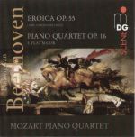 貝多芬：第三號交響曲「英雄」（四重奏版本），鋼琴四重奏（OP.16）( CD )<br>Beethoven: Eroica OP.55 / Piano Quartet OP.16 (E-Flat Major)