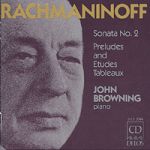 【線上試聽】布朗寧彈奏拉赫曼尼諾夫 (CD)<br>布朗寧，鋼琴 <br>Rachmaninoff: Sonata 2, Etudes <br>John Browning, piano