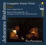 布拉姆斯：鋼琴三重奏第二集 ( CD )<br>Brahms: Piano Trios Vol. 2
