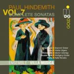 亨德密特：奏鳴曲第七集 ( CD )<br>音樂別墅合奏團<br>Hindemith: Complete Sonatas Vol. 7<br>Ensemble Villa Musica