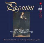 【線上試聽 】「弦燒樂韻」帕格尼尼小提琴與吉他奏鳴曲 ( CD )<br>Niccoló Paganini / Sonatas for Violin and Guitar