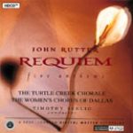 約翰‧路特：安魂曲與五首詩篇聖樂 ( CD )<br> 謝利 指揮 龜溪合唱團、達拉斯女子合唱團<br> JOHN RUTTER Requiem and Five Anthems<br>RR57