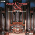爆棚管風琴（HDCD）<br>芬聶爾 指揮 達拉斯管樂團<br>Pomp & Pipes!<br>Dallas Wind Symphony / Frederick Fennell <br>Paul Riedo, Organ<br>RR58